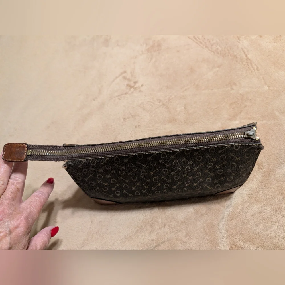 Vintage 1970's "Why Browns" Cosmetic Bag - Picture 6 of 16